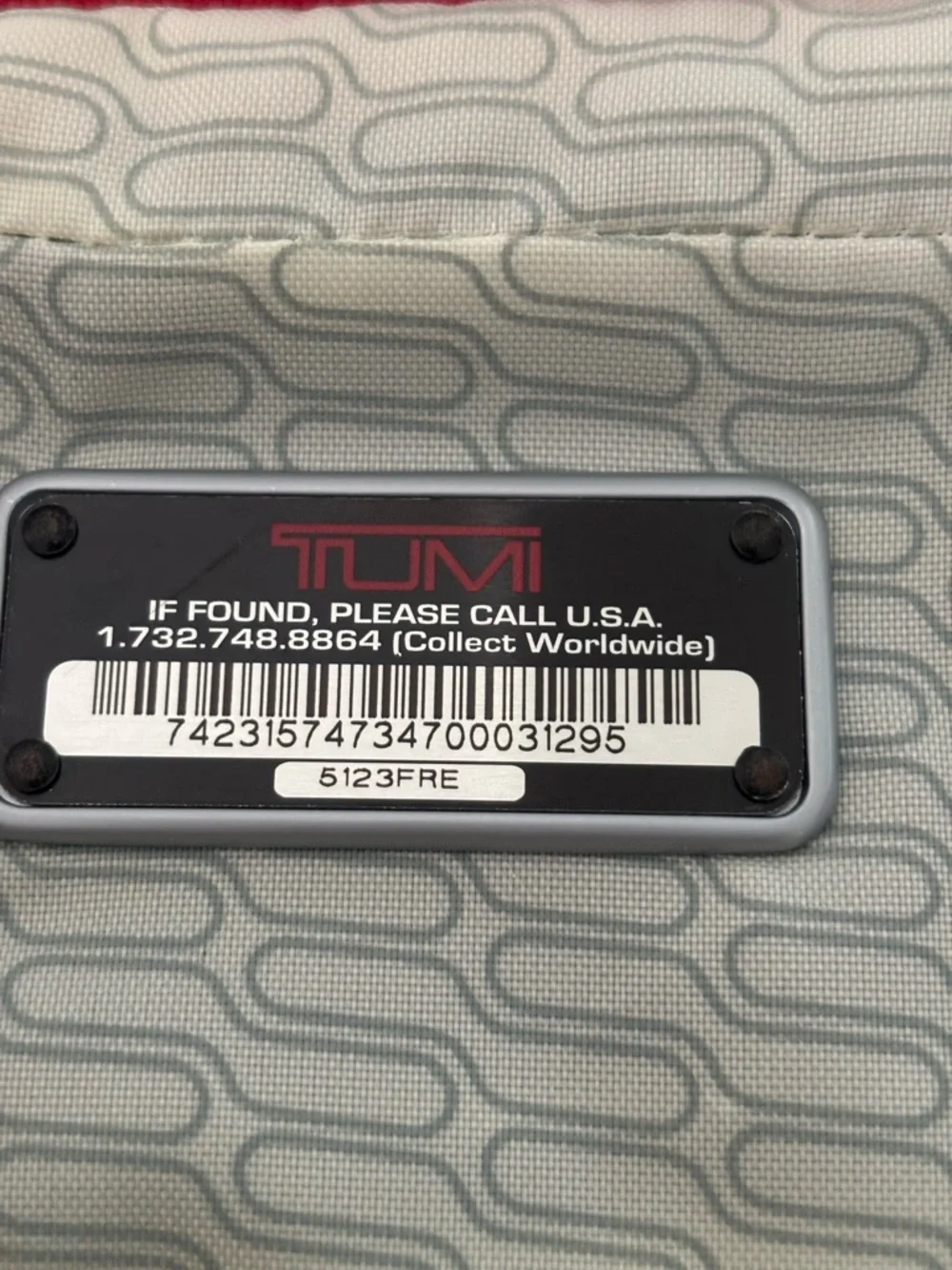 Tumi Crossbody Messenger Bag